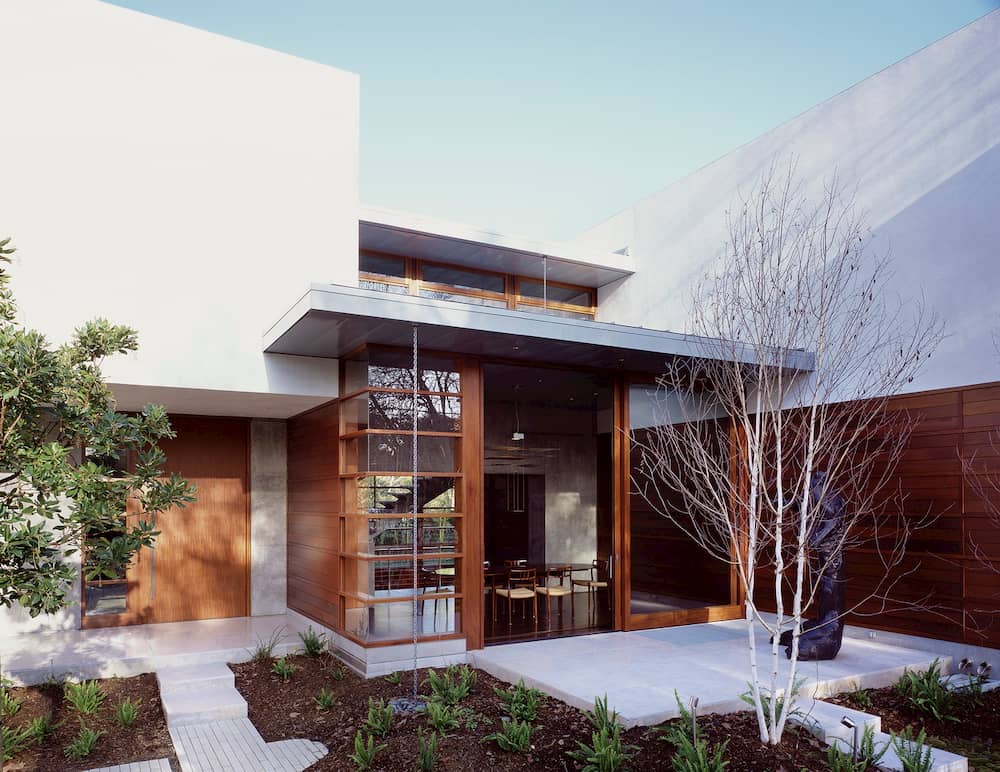 Modern California home with Japanese influence