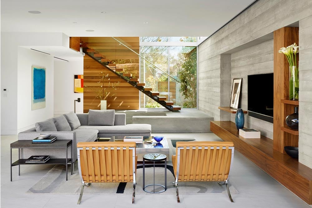 concrete-wall-art-niche-in-modern-home