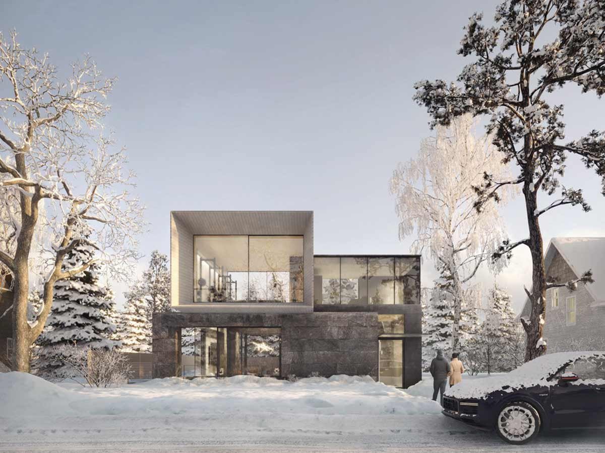 Modern Home in a Cold Climate